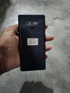 Samsung Galaxy note 9 8ram 512gb memory One hand use