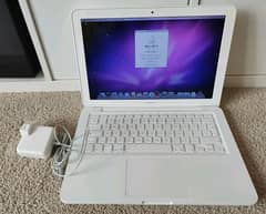 Apple MacBook 13.3 2009 A1342 Intel Core 2 Duo 4GB 250GB White - Good 0