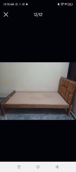 LUXURY GOLD SINGLE BED 20k 1