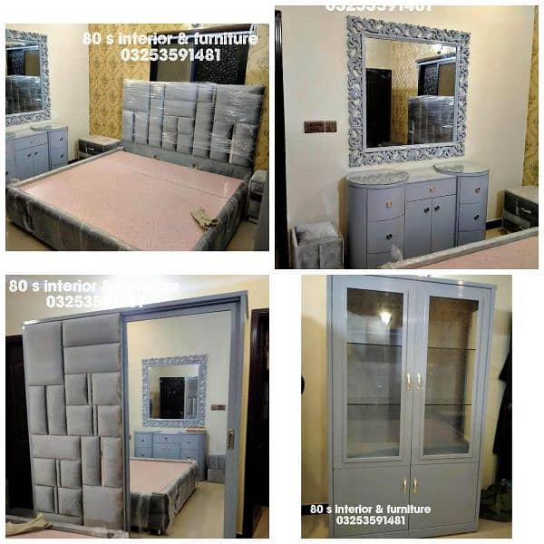 bedroom set, furniture set, bridal furniture, installment avl. 13