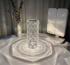 Rechargeable Diamond Crystal Table Lamp