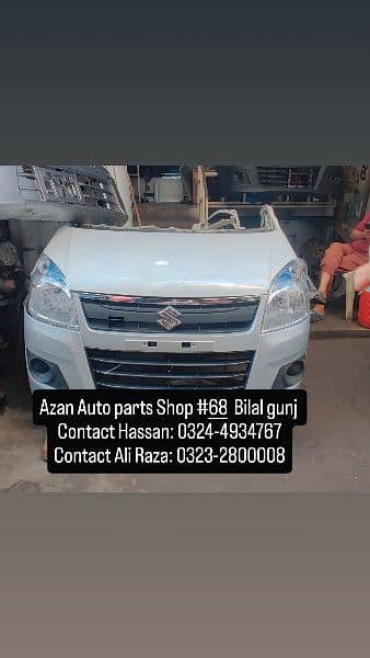 Pakistani Wagon R Half Cut ,Back Cut available Chat full Piller 0