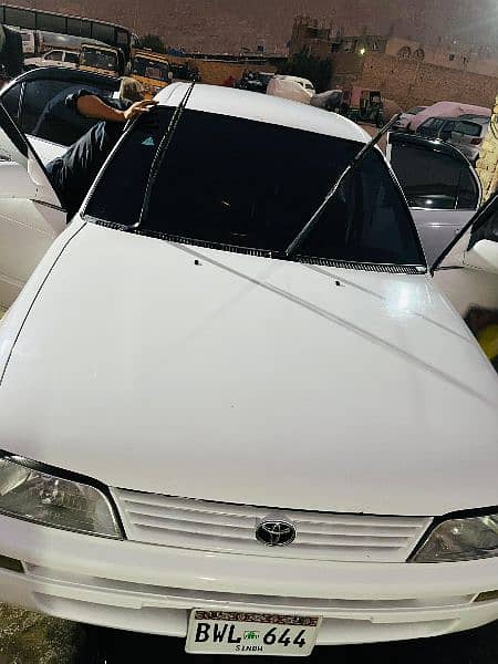 Toyota Corolla induss 1998 model fully showred rangers auction sindh n 11