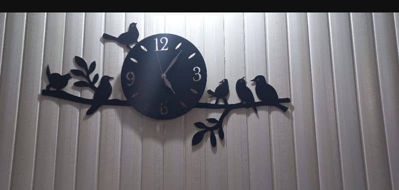 Birds design wall clocks 1