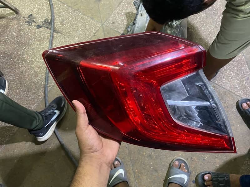 Civic 17 model Front and back light complete set 3