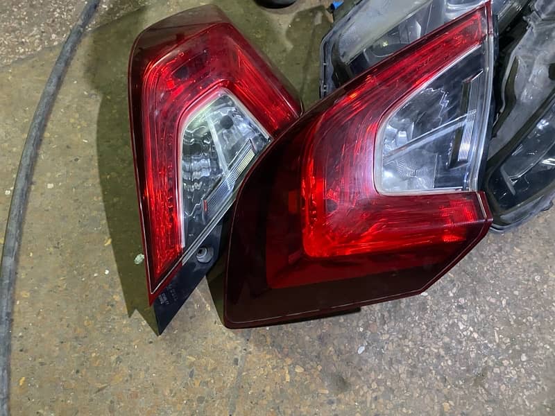 Civic 17 model Front and back light complete set 5