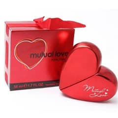 Ladies Heart Shaped Perfume, 50 ML