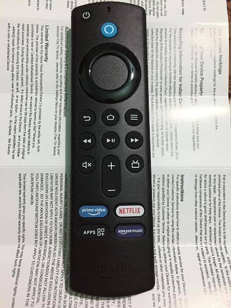 Amazon fire stick remote 0