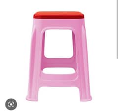 PLASTIC STOOL PURE BY MILLAT IN HIGH CLASS QUALITY