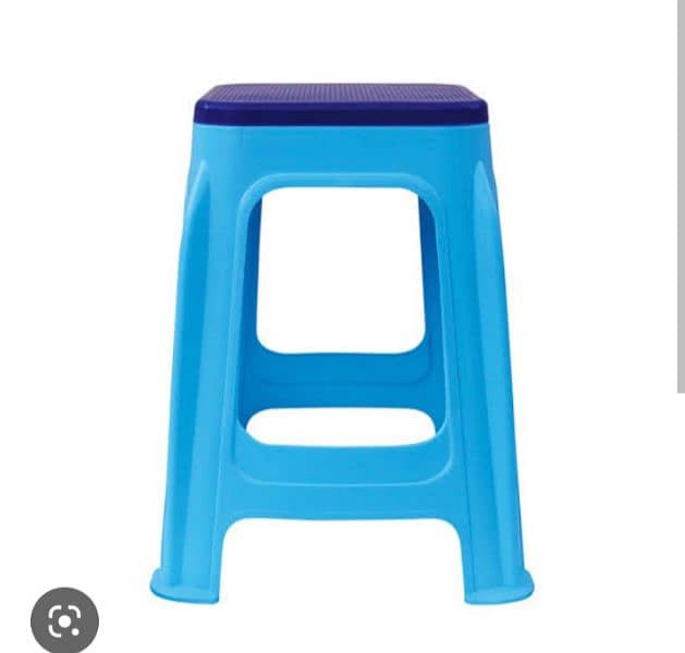 PLASTIC PURE STOOL BY MILLAT IN HIGH CLASS QUALITY 4