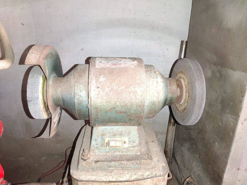 Lathe Machine and Drill Machine and Grinder 8