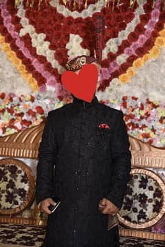 Black Sherwani