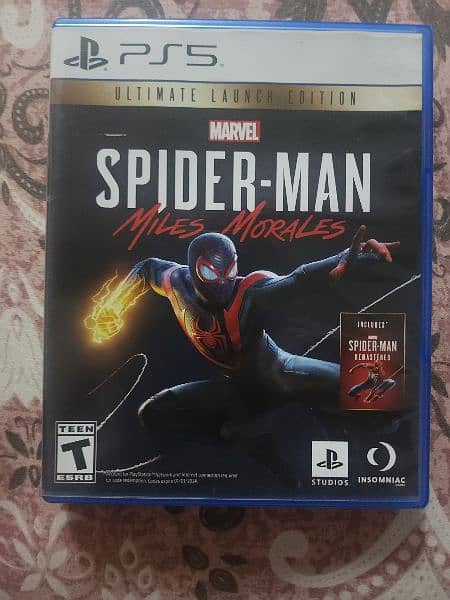 Spiderman Miles Morales PS5 Disc 0