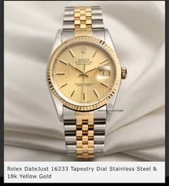 WATCH BUYER / Rolex Datejust Omega Speedmaster Cartier Santos Chopard