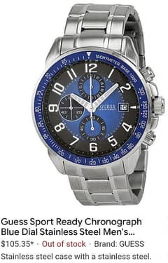 Guess and Diesel Original Watch.