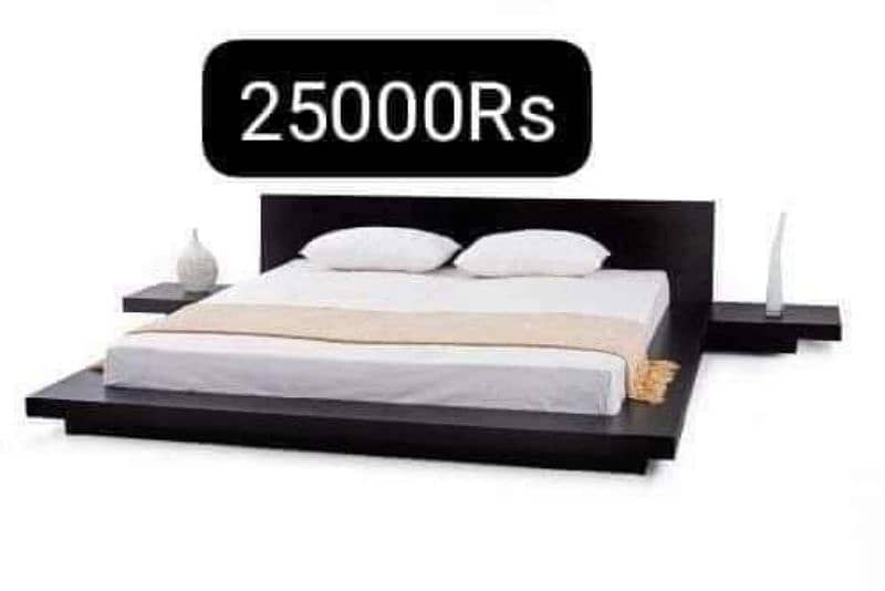 Modern Bedroom Furniture/King/Queen Size Floor Beds, Dressing, Wardrob 17