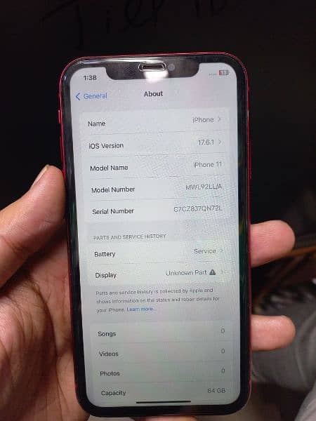 APPLE IPHONE 11 64GB Physicall pta 7