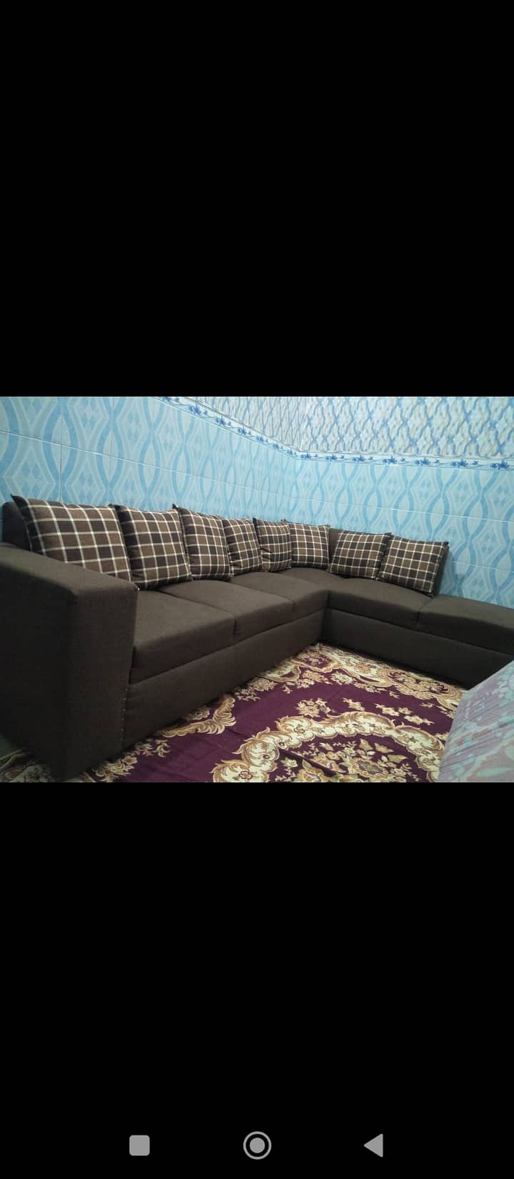 1 year used 6 seat sofa 1