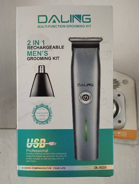 Beard & Hair Trimmer Washable , Shaver , Shaving Machine 5