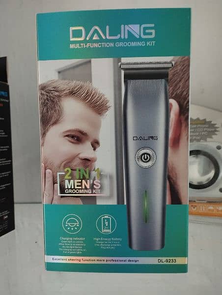 Beard & Hair Trimmer Washable , Shaver , Shaving Machine 6