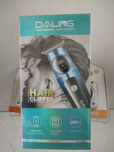 Beard & Hair Trimmer Washable , Shaver , Shaving Machine 10