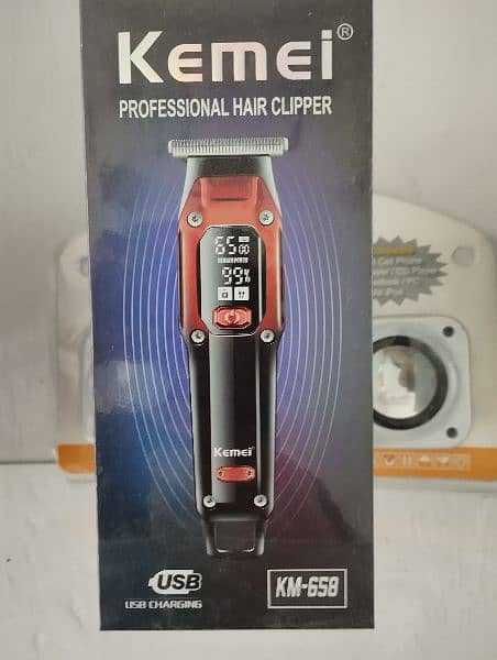 Beard & Hair Trimmer Washable , Shaver , Shaving Machine 11