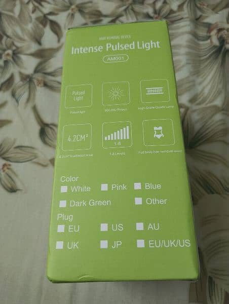 New Intense Pulsed Light (laser hair removal device) 6