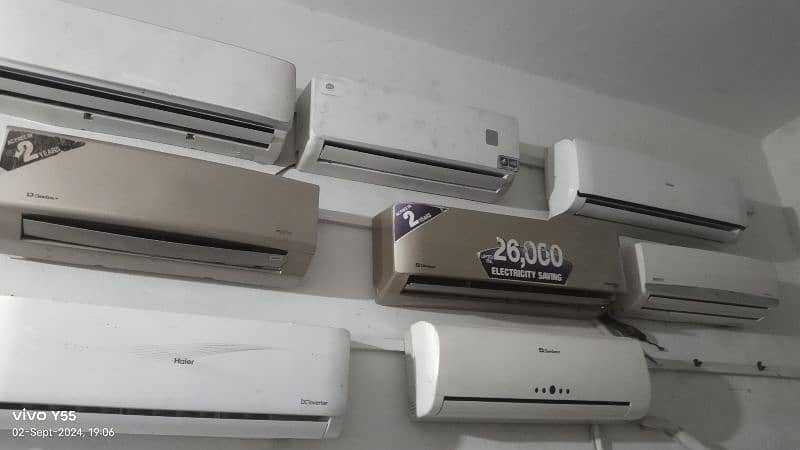 split ac & dc inverter window ac 30 hazar se 80 hazar tk 8