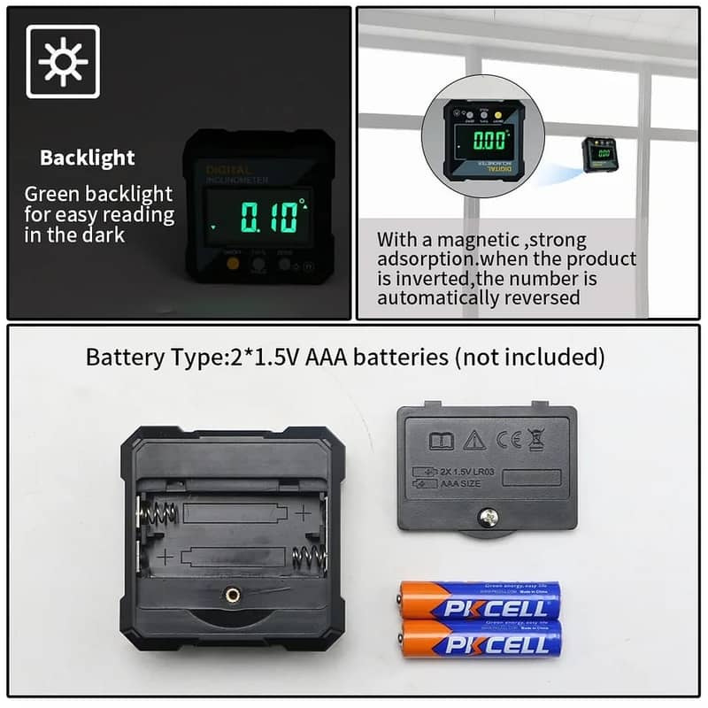 Digital Level Meter Inclinometer 4