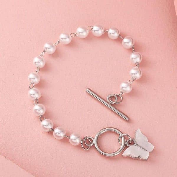 trendy pearl beaded bracelet 1