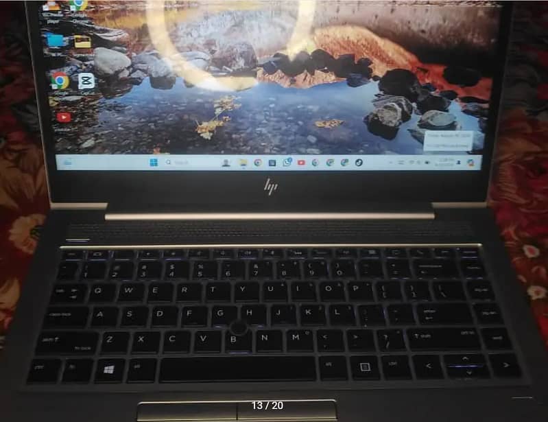 Hp 840 G6 i5 8gen Touch Screen 8gb Ram 256SSD QUAD CORE CPU = 8 CPU's 7