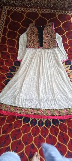 2pc long frock