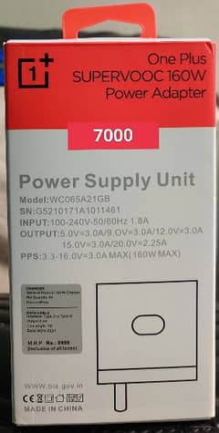 Oneplus wrap charger 160w in 6500