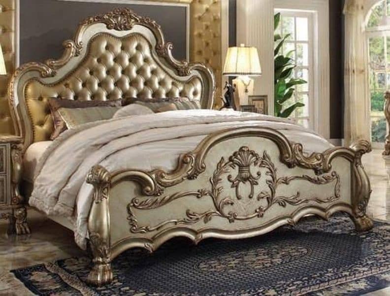 bridal Bed set-double bed set-chinyoti bed set-beds-bedroom-bedset 11