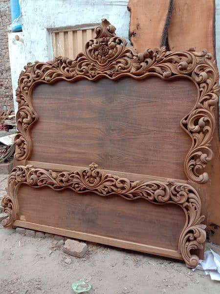 wooden bed set-chinyoti beds-bridal beds-double beds-beds-bedset 14