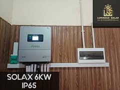 two 6 kw solax ip65 brand new condition