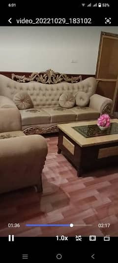 Sofa set new condition in reasonable price