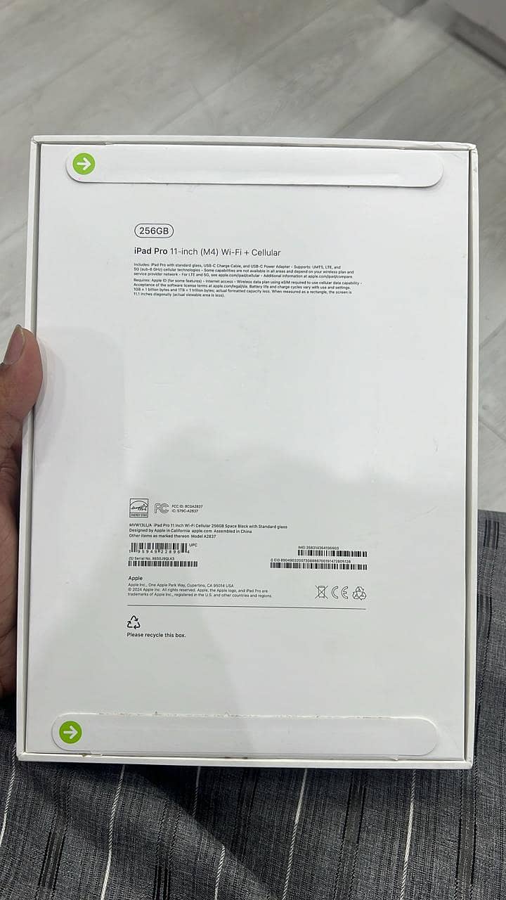 iPad Pro M4 Chip 11 /  / 256 GB / i Pad Pro 2