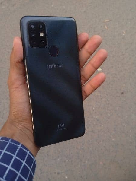 infinix hot 10 good condition 4/128 0