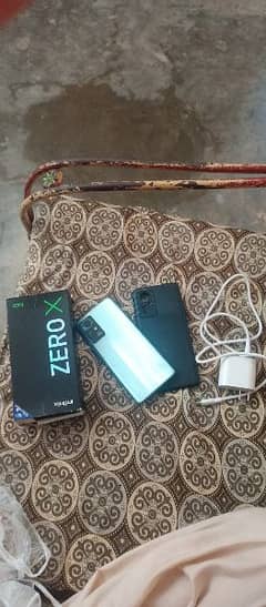 infinix zero x new 8+5/128 gaming phone