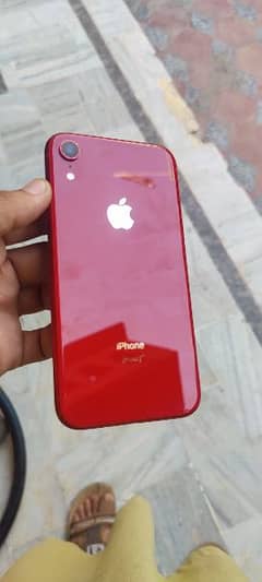 iphone XR 10/9 total orgnl Red product sim working