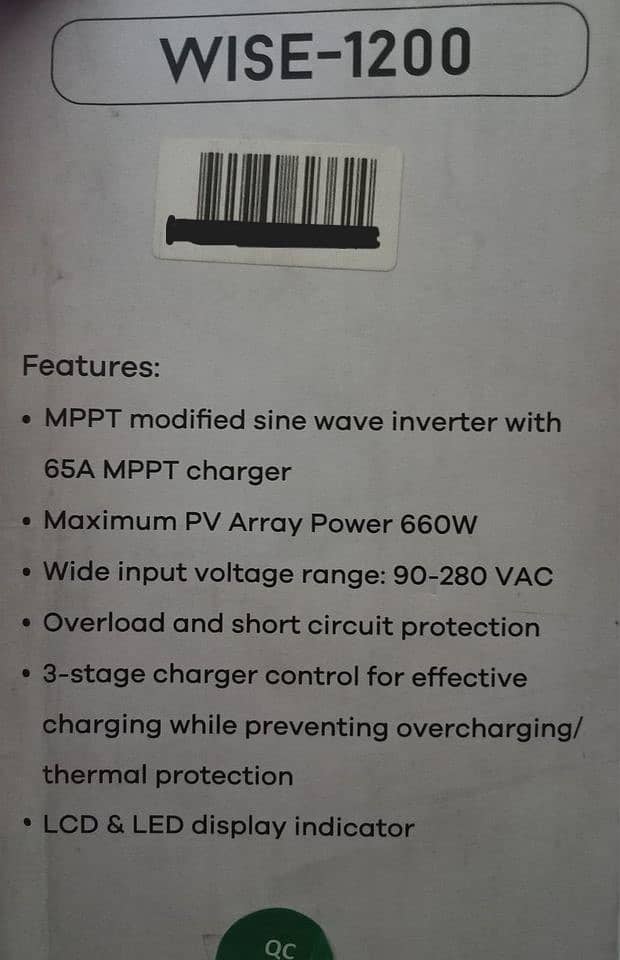Trion Wise 1200 MPPT Solar Inverter 11