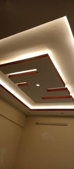 false ceiling / ceiling / pvc ceiling / wood polish in karachi