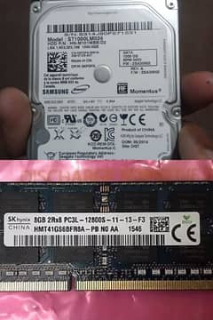 1TB Hdd & 8gb Ram