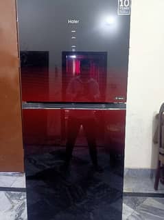 Haier invertor fridge Glass door medium