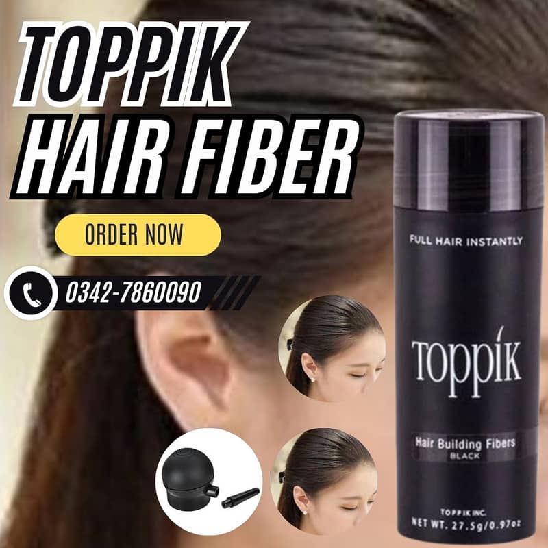 Toppik Hair Fiber 27.5g Black 0