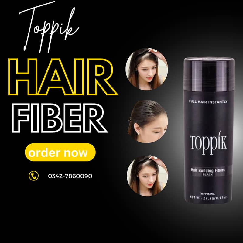 Toppik Hair Fiber 27.5g Black 2