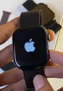 series 9 apple logo smart watch smart watch