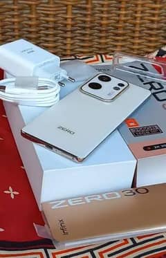 infinix zero 30  16GB 256GB full box Whatsapp number 03267720525