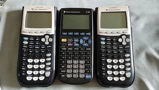 Texas Ti 89-Texas Ti 84 plus-hp 48G graphics calculators